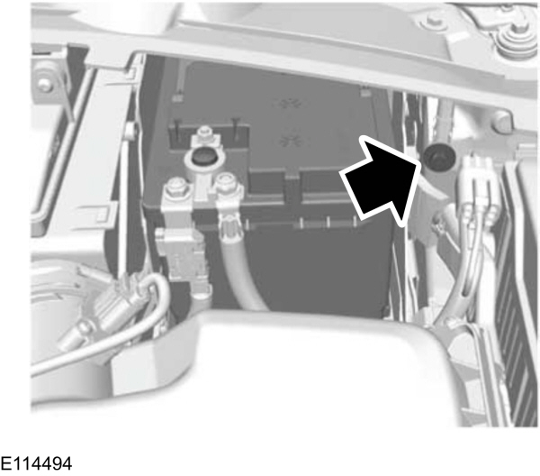 Vehicle Battery Battery Connection Points