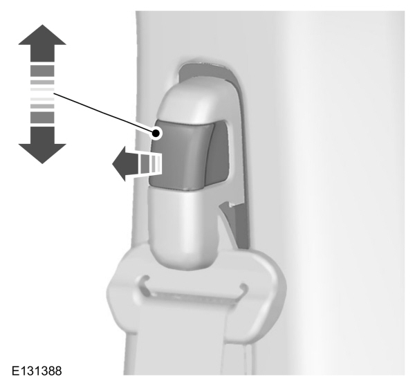 Front Seat Belt Height Adjust 