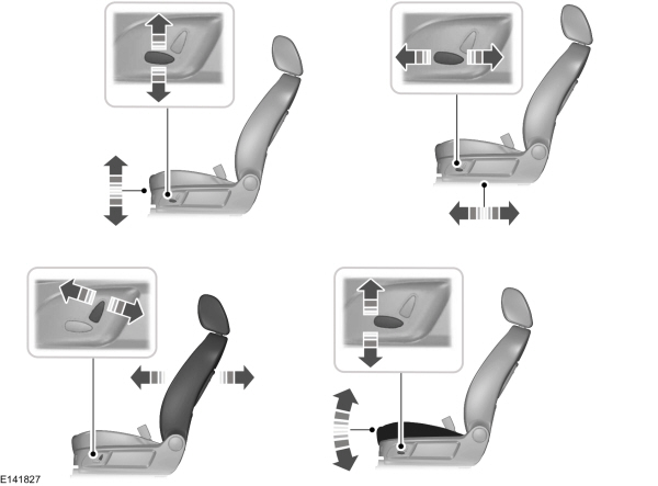 Seats - Power Seats - Vehicles With: Driver 8-Way Power Seat