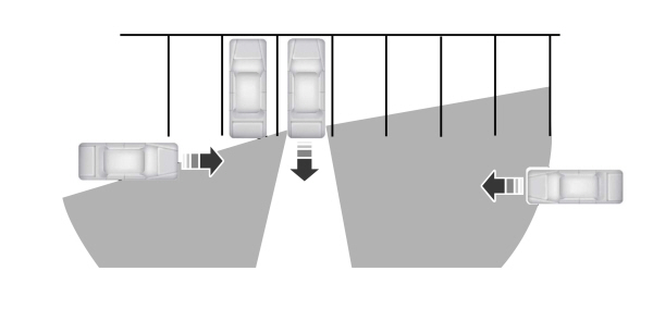 Blind Spot Information System at Parking Space