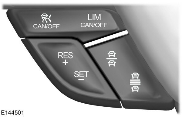 Adaptive Cruise Control Buttons