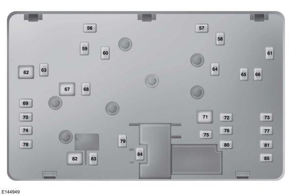 Power Distribution Box - Bottom View