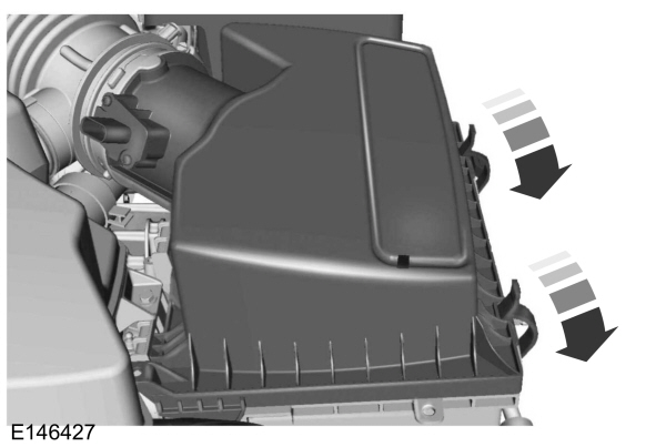 Engine Air Filter Removal