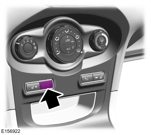 Electronic Stability Control Switch