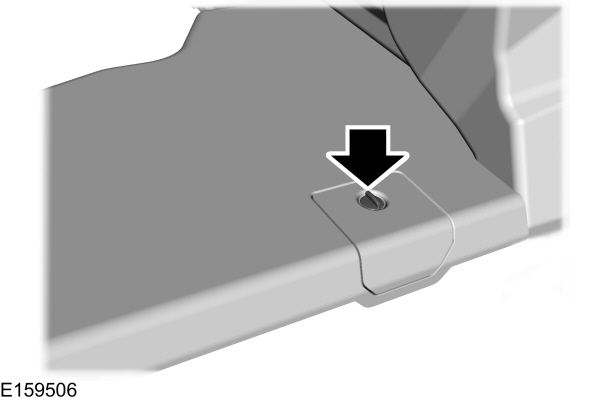 High Voltage Battery Service Disconnect Location