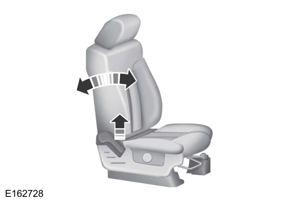 Adjusting the Seat Backrest