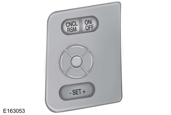 Steering Wheel Cruise Control Buttons