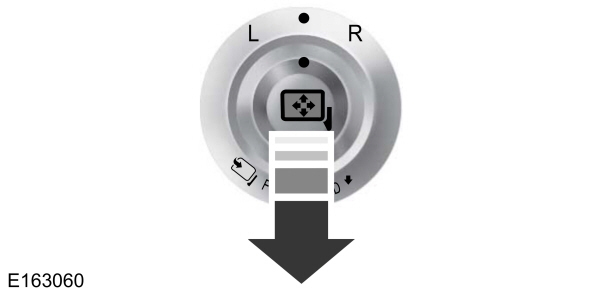 Power-Folding Mirror Control