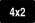 4x2 Icon