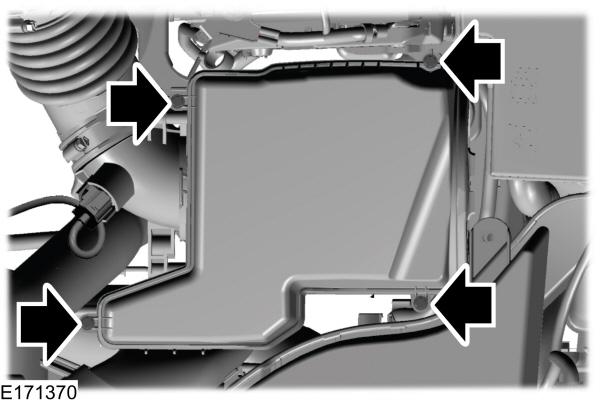 Air Filter Housing Clip Removal