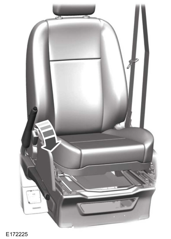 Center Parking Brake Release