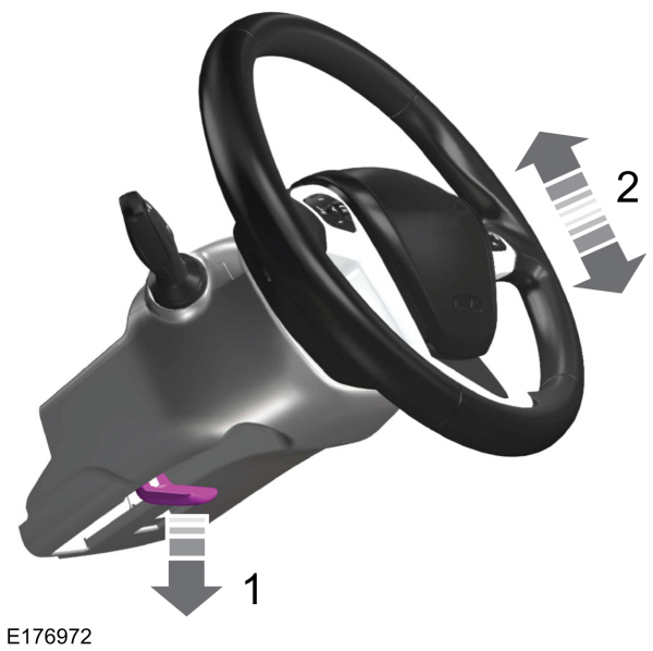 Adjusting the Steering Wheel