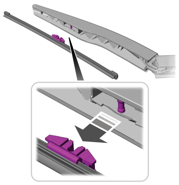 Rear Wiper Blade Removal