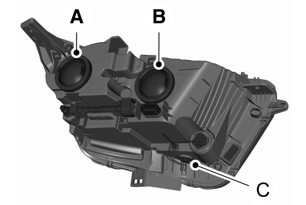 Headlamp Assembly and Callouts