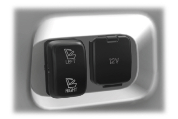 Buttons - Folding and Unfolding Seatback