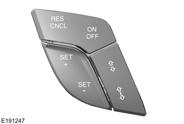 Adaptive Cruise Control Buttons