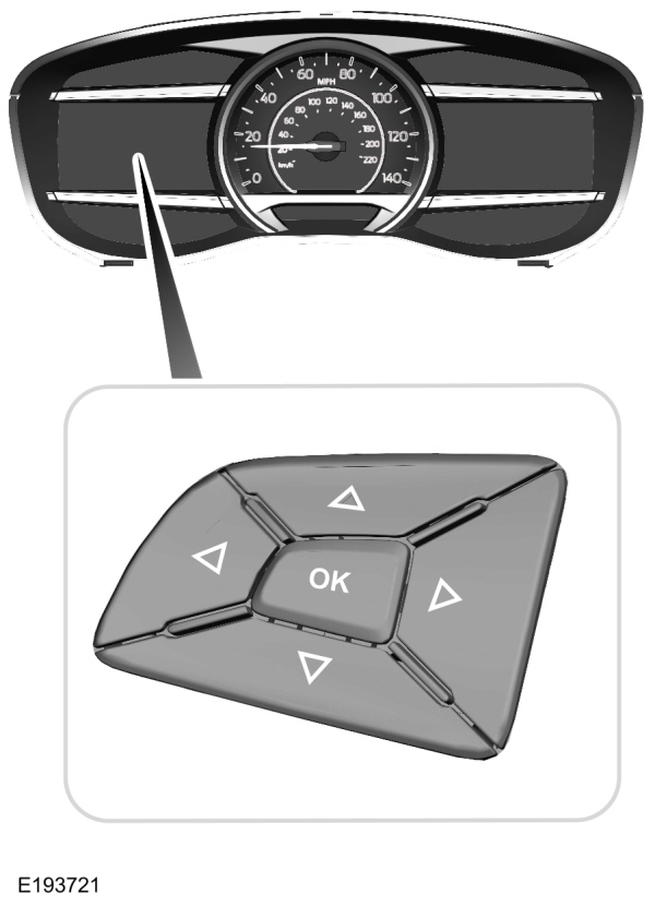 Instrument Cluster Display Controls