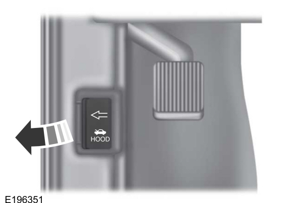 Hood Latch Release Handle