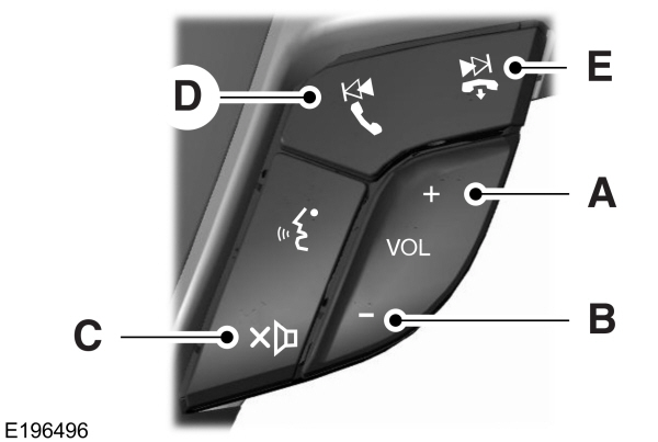 Steering Wheel Audio Control Buttons