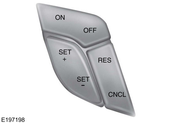 Adaptive Cruise Control Buttons