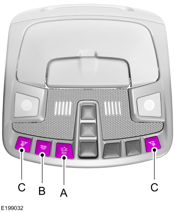 Overhead Console Buttons