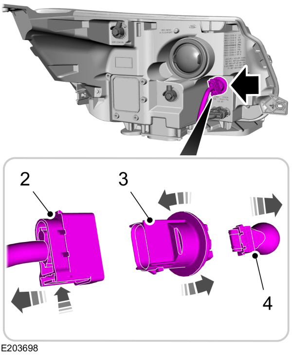Front Direction Indicator Bulb Replace