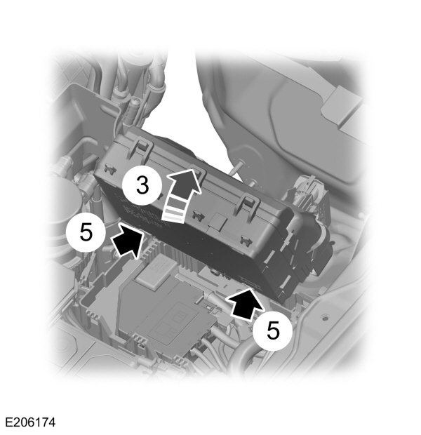 Power Distribution Box Removal