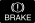 Brake Black Icon