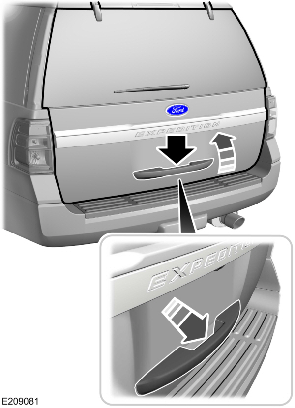 Liftgate Release Button