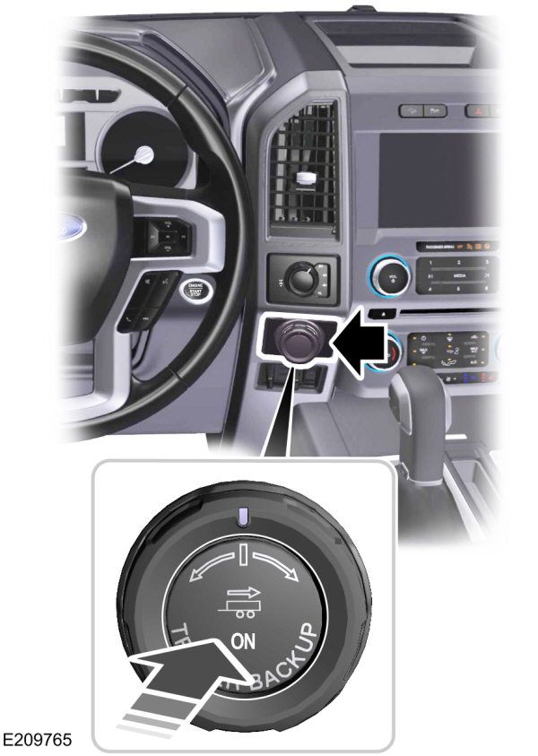 Trailer Control Dial