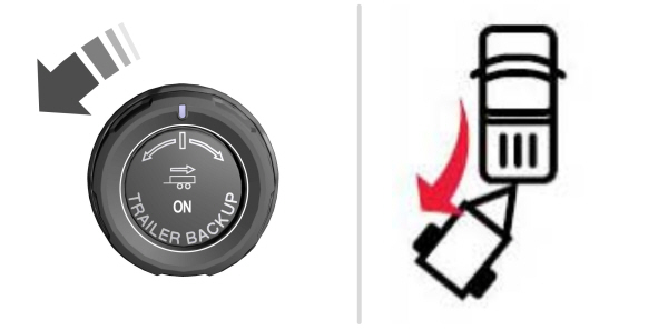 Trailer Knob Movement - Counterclock