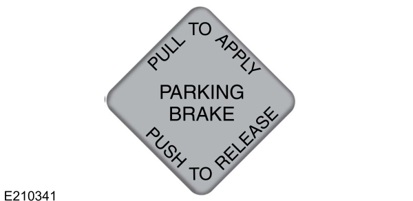Parking Brake Push Knob