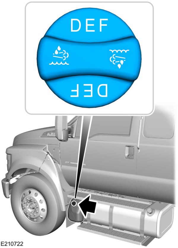 Diesel Exhaust Fluid Tank and Cap