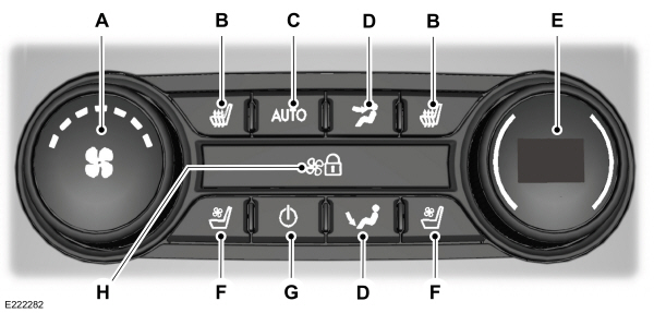 Rear Passenger Climate Controls