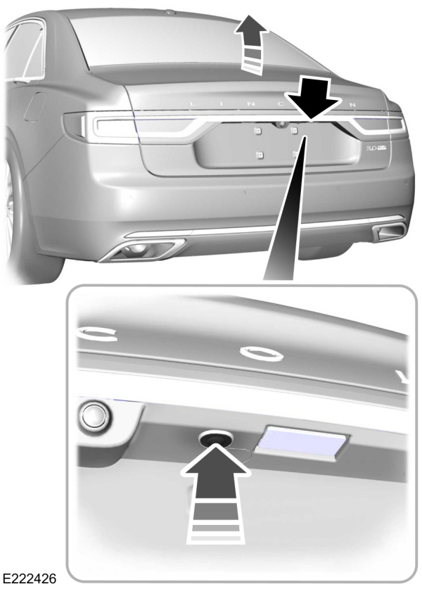 Luggage Compartment Exterior Release Button