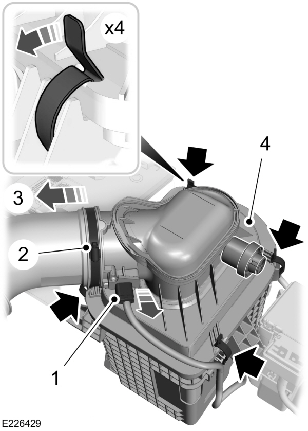 Remove Air Filter Housing