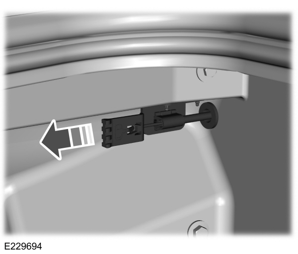 Engine Compartment Pull Strap
