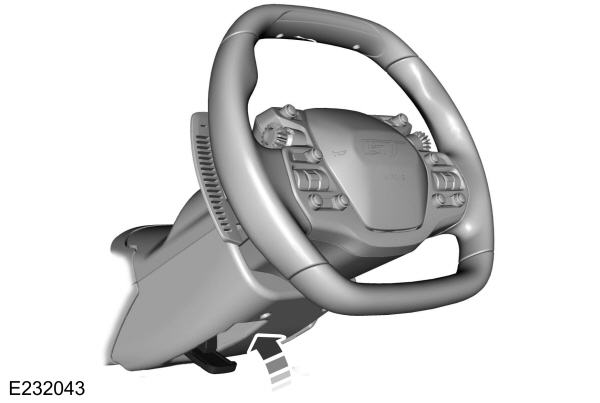 Steering Wheel Adjusting The Steering Wheel