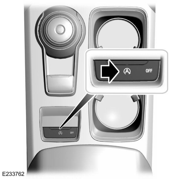 Auto Start Stop Button with Rotary Shifter