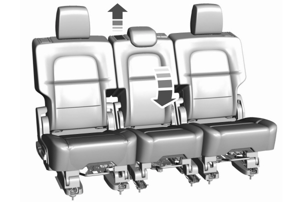Folding Second Row 20 Percent Seat