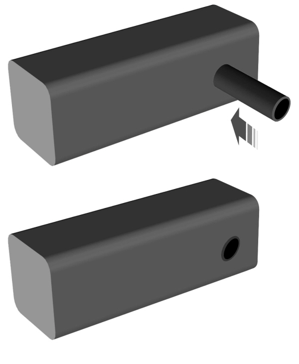 Installing Drawbar with Pin Hole