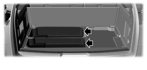 Access the Second Storage Compartment