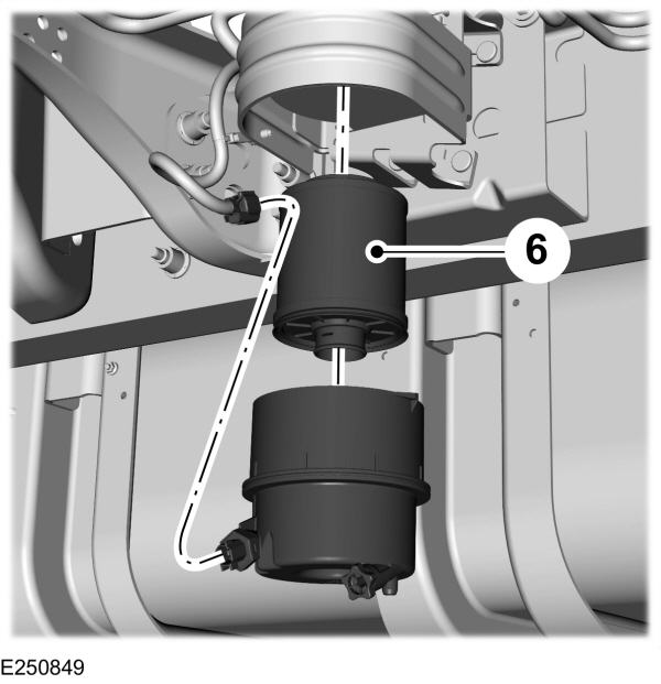 Diesel Fuel Conditioner Module Filter Element Removal
