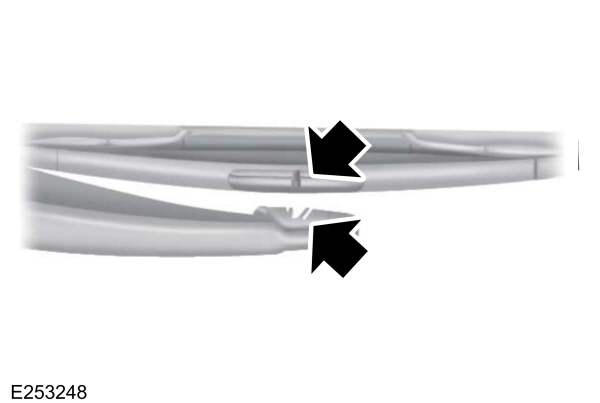 Rear Wiper Blades Disconnect