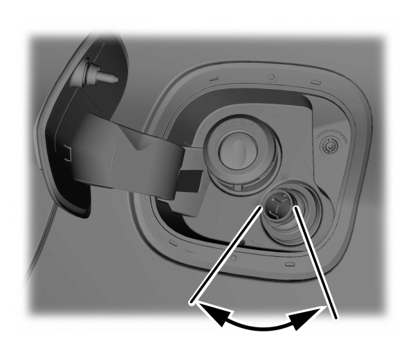 Fuel Filler Fill Angle