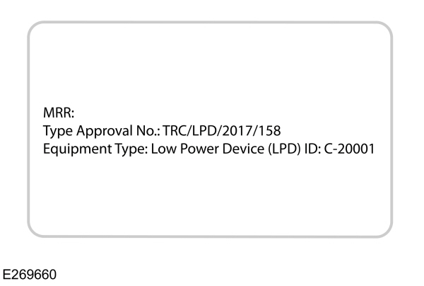 Radio Frequency Certification for Jordan - Mid Range Radar
