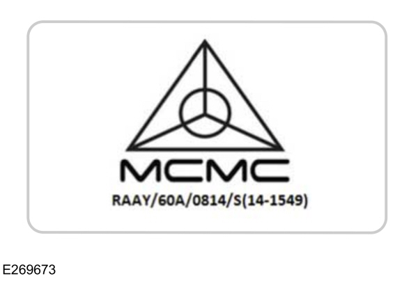 Radio Frequency Certification for Malaysia - Passive Anti-Theft System