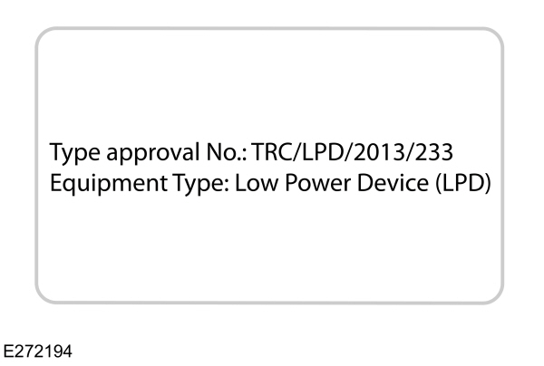 Radio Frequency Certification for Jordon - Radio Transceiver Module