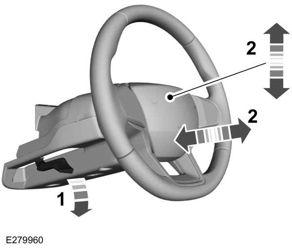 Adjusting the Steering Wheel