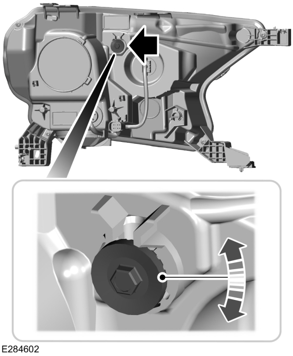 Adjusting the Headlamp